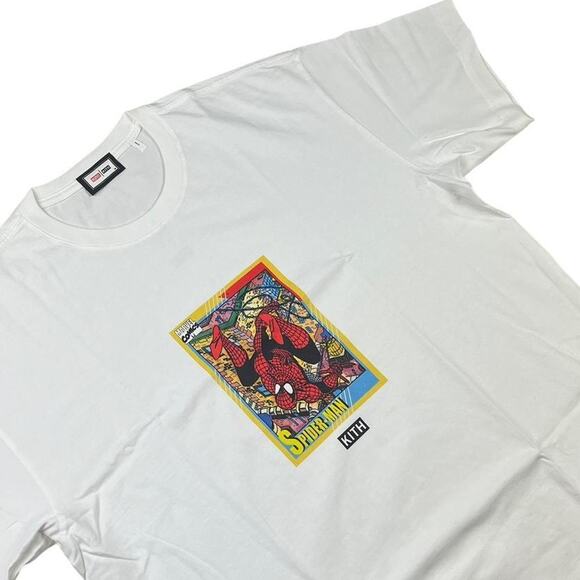 Kith Other - Kith x Spiderman Hero Vintage Tee Shirt in White